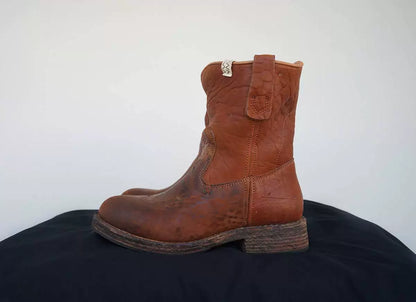 visvim wabanaki engineer boots in brown