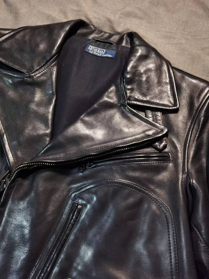 Ralph Lauren Vintage Motorcycle Leather Jacket