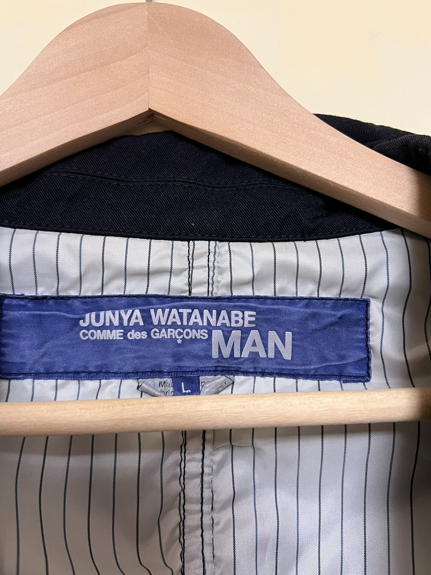 Junya Watanabe Black Casual Suit Jacket