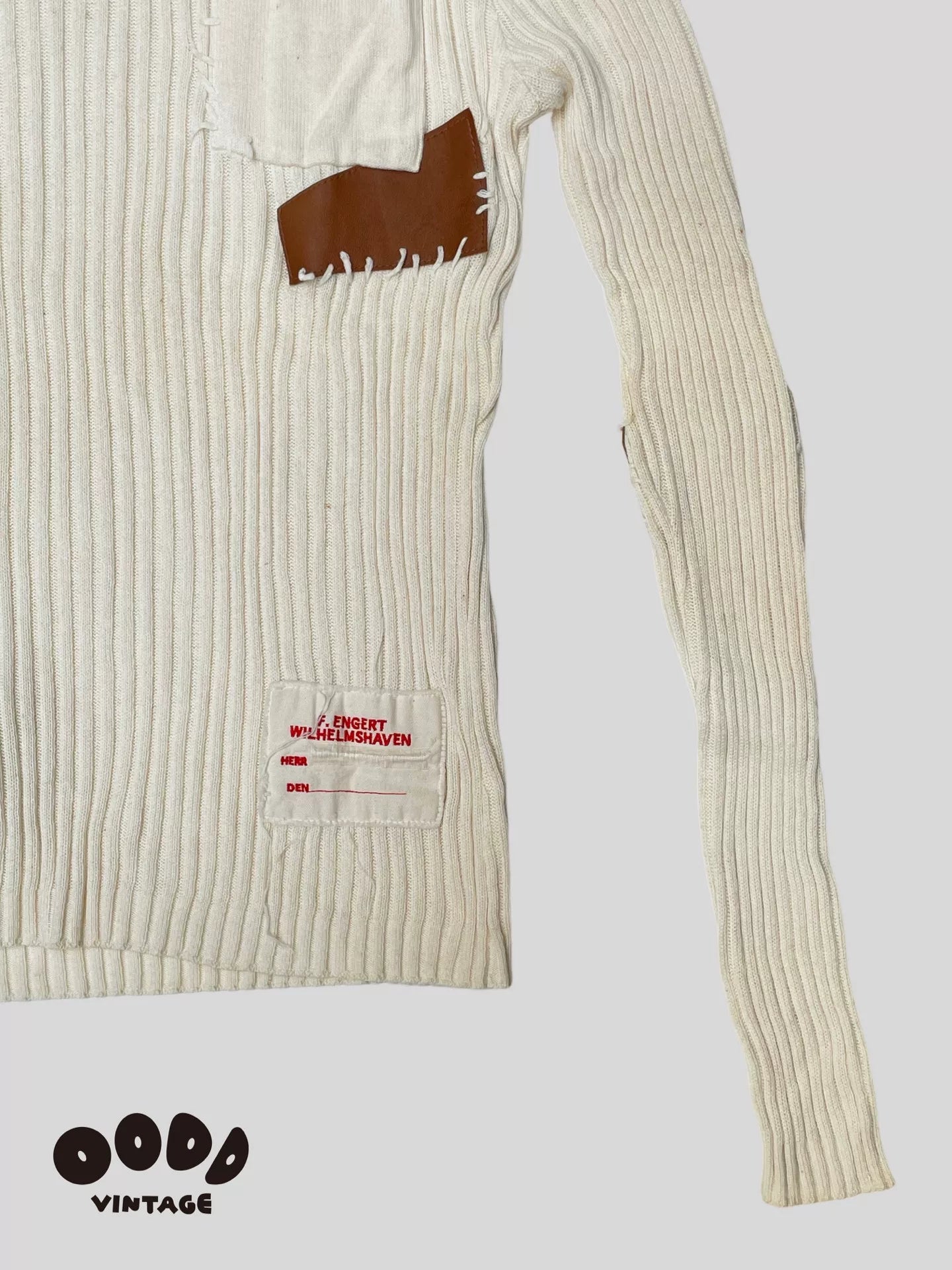 Yoshiyuki Konishi Patchwork Knit Sweater