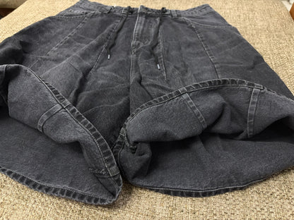 Needles x Beams Washed Denim Shorts