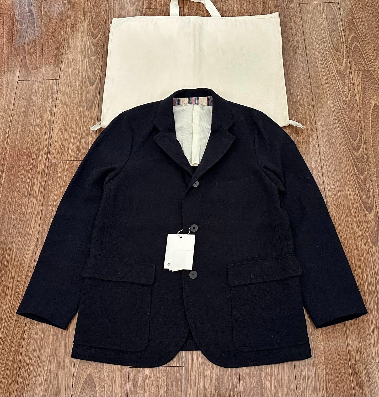 visvim 19ss verde blazer in navy