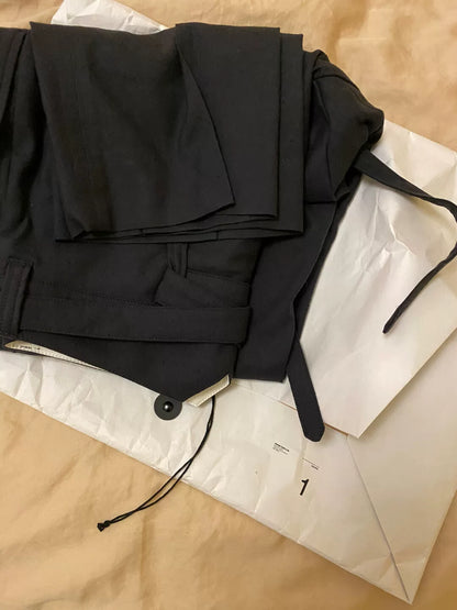 visvim 20ss Vintage Hakama Black Pants