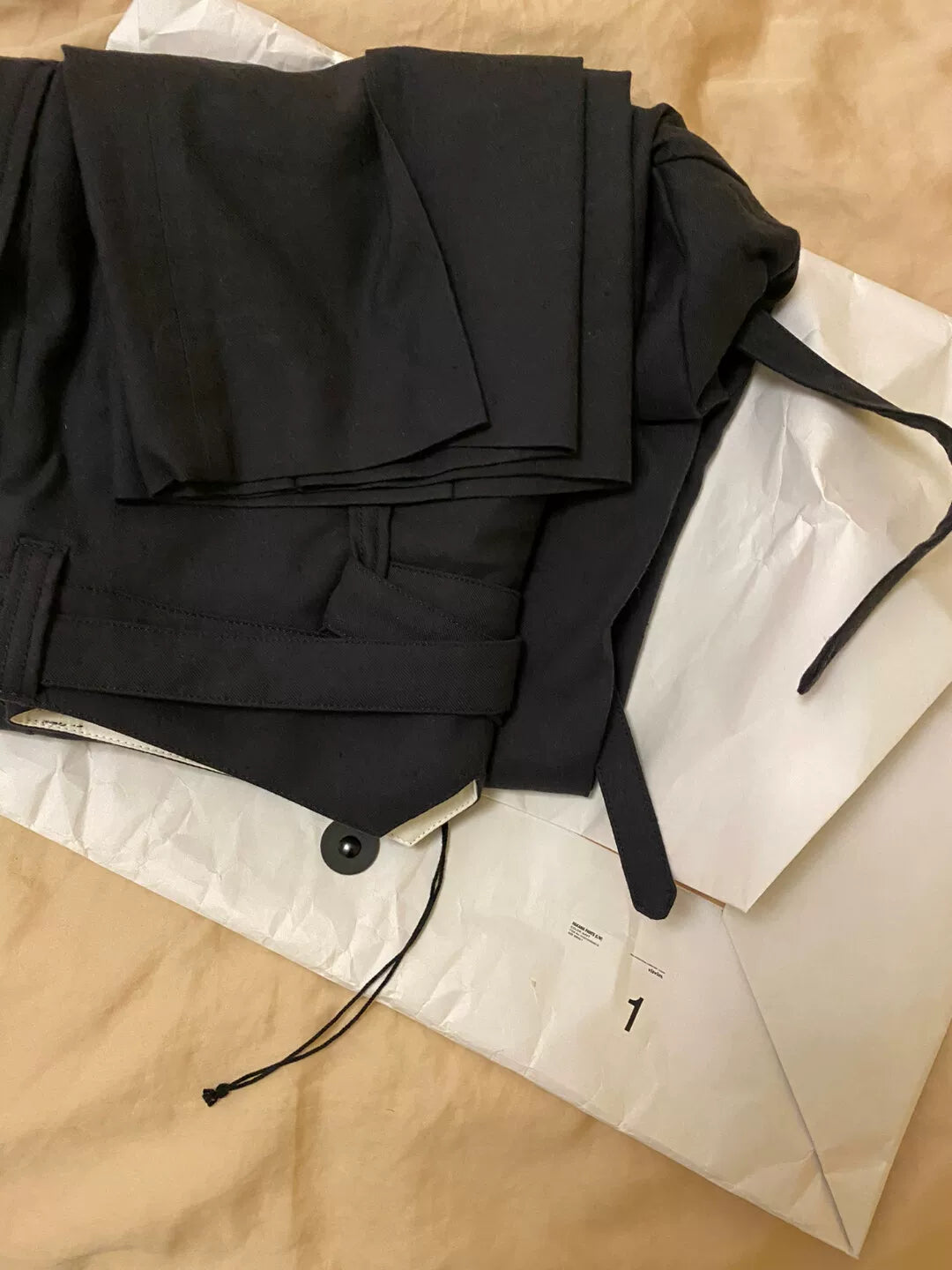 visvim Vintage Hakama 20SS Black Pants