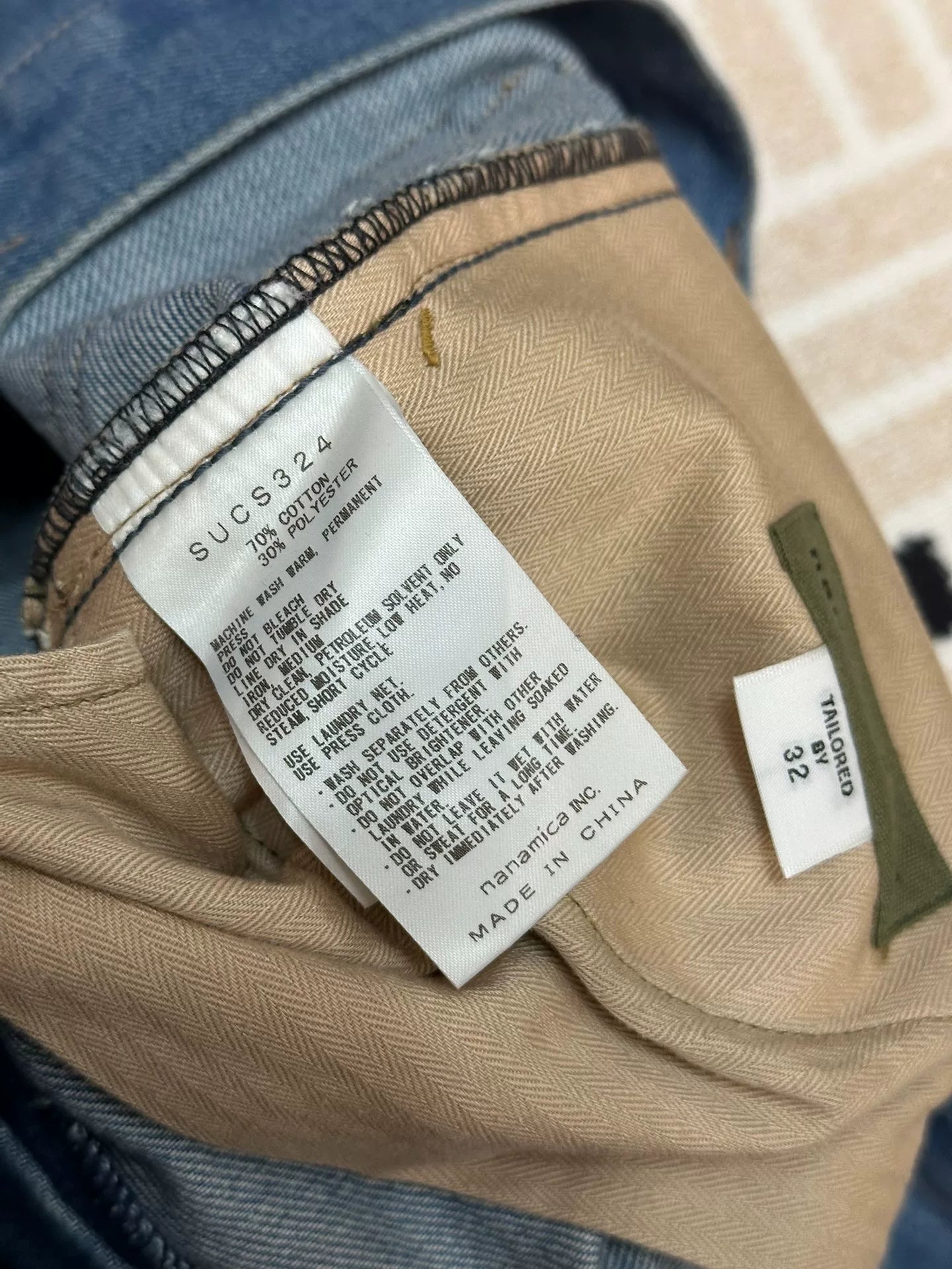 nanamica CCY Selvedge Yamamica Jeans