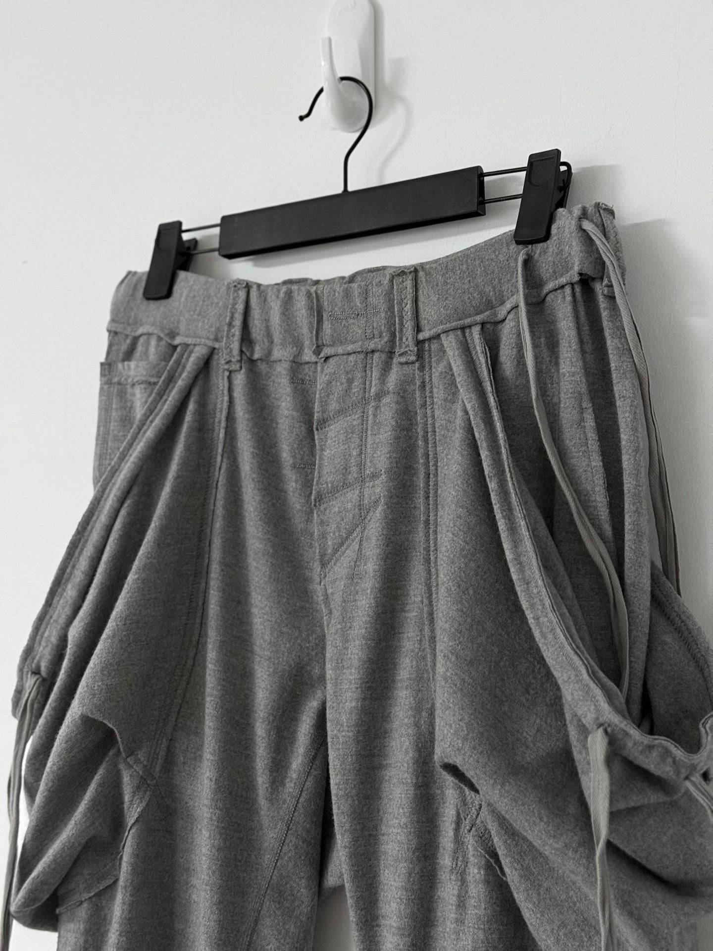 The Soloist Deconstructed Drop-Crotch Wool Pants