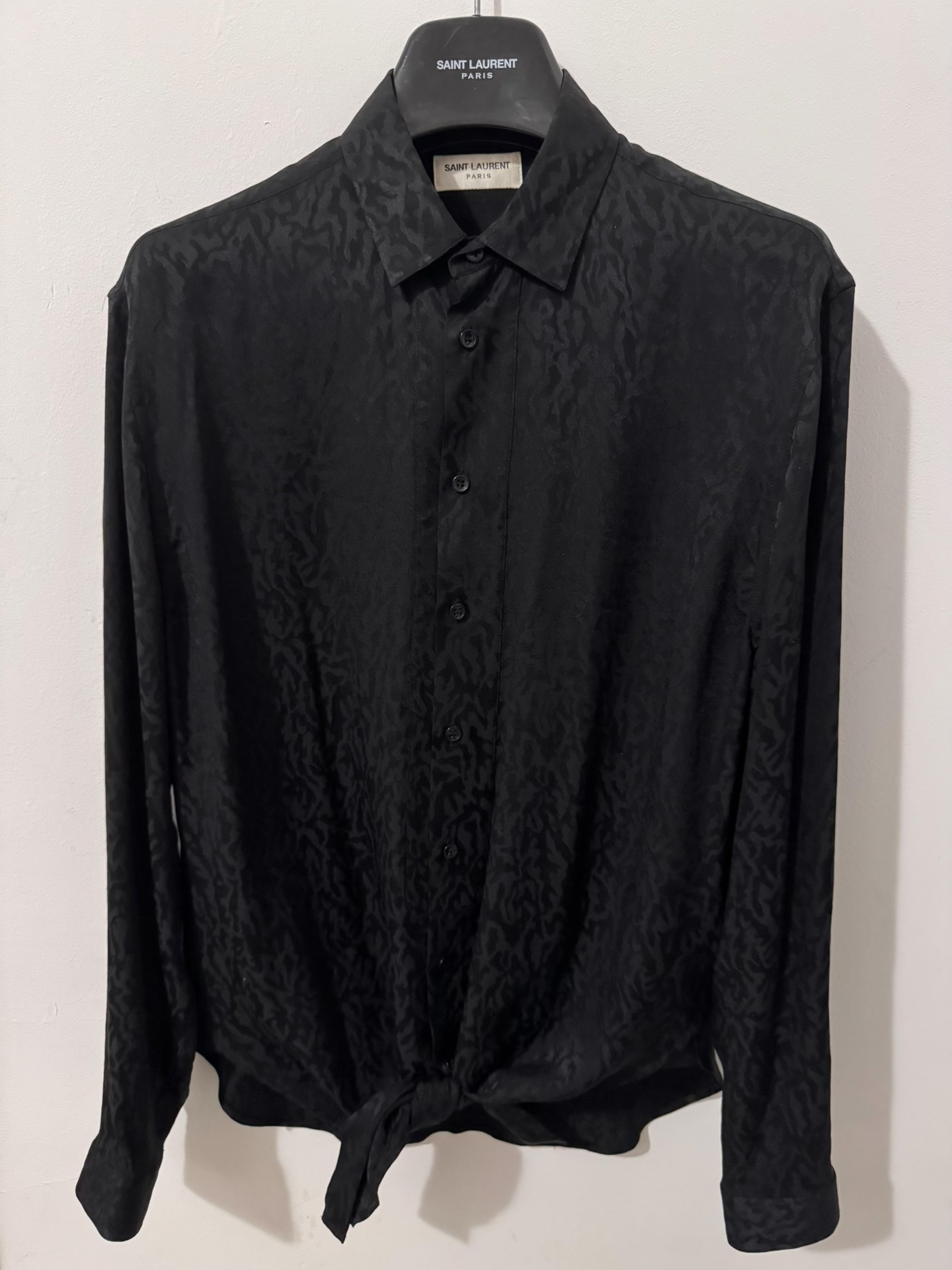 Saint Laurent 20FW Silk Thorn Shirt