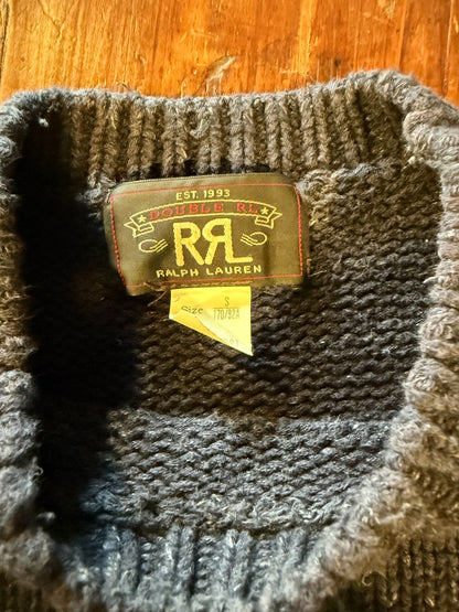 RRL Ralph Lauren Gray Knit Sweater S