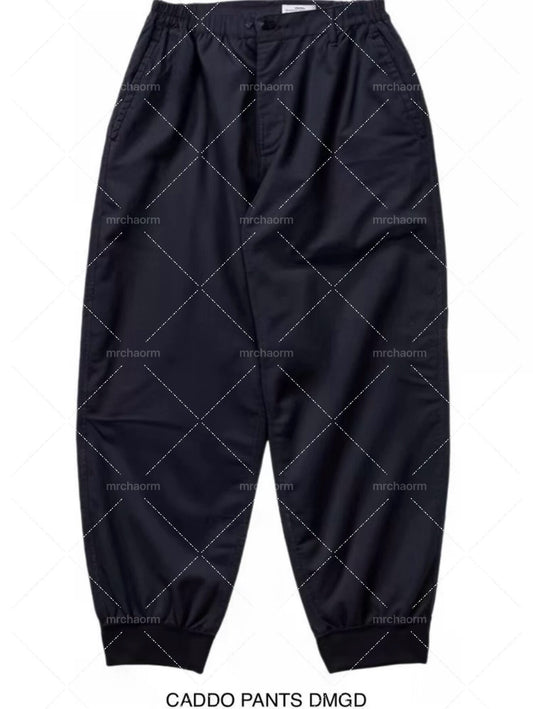 visvim caddo pants damaged wash look