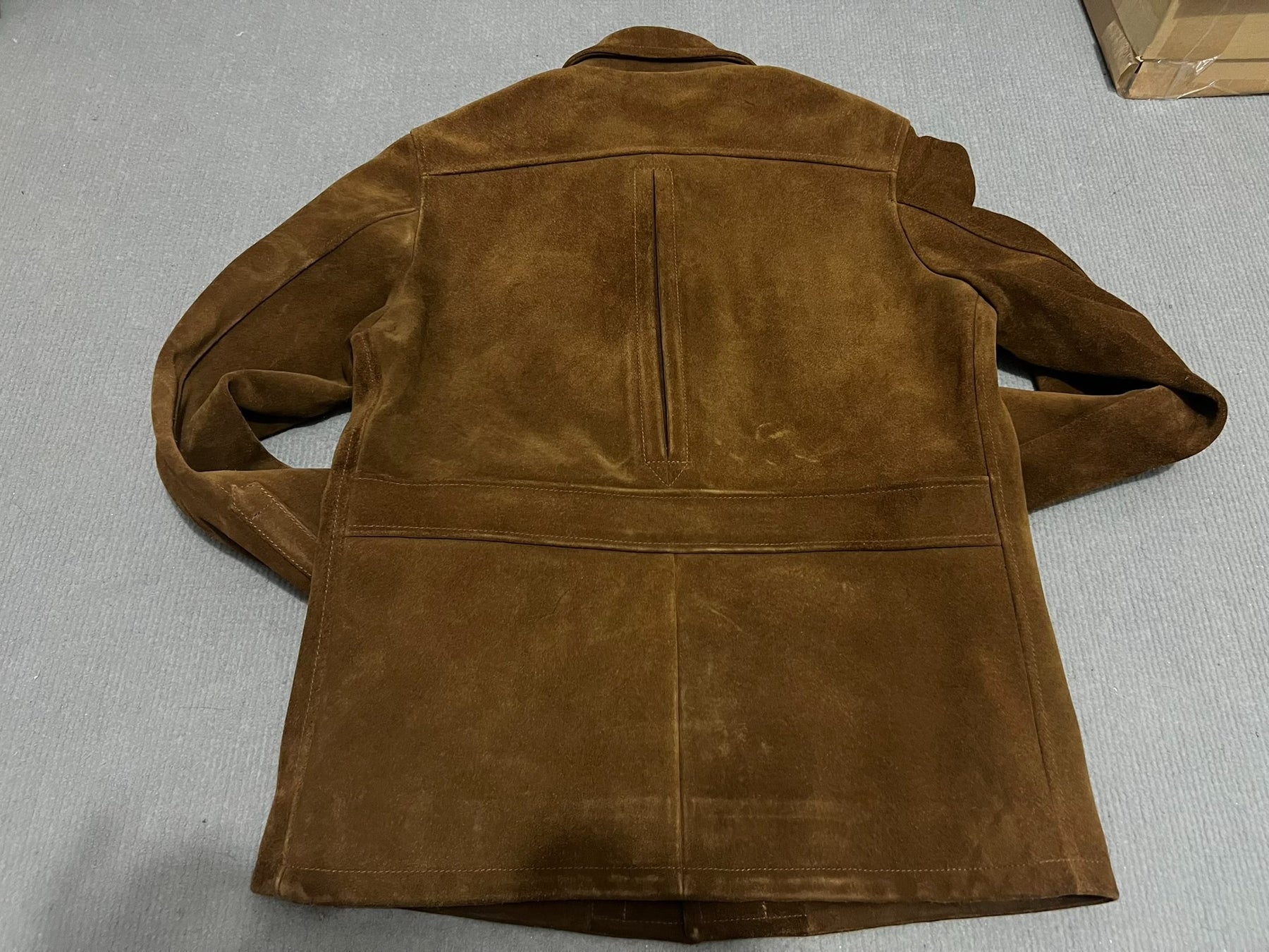 Vintage Suede Work Leather Jacket