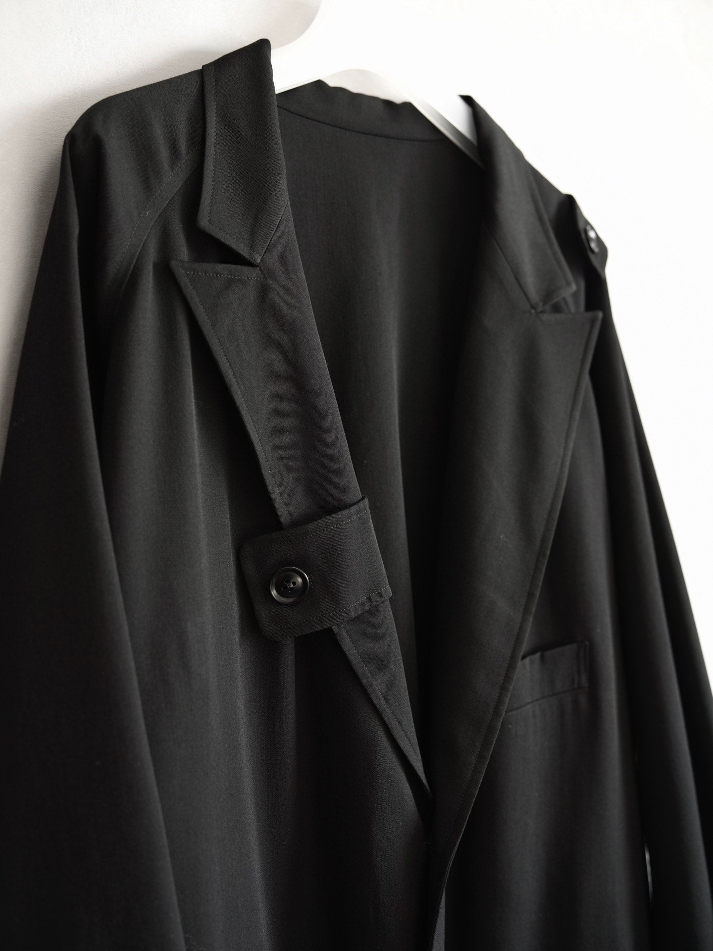 yohji yamamoto double-sided long coat