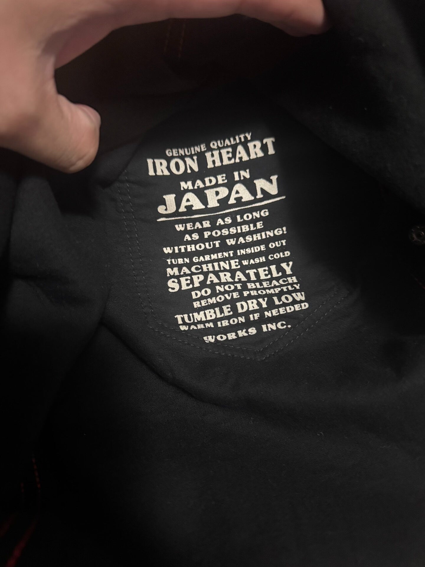 Iron Heart Corduroy Western Shirt