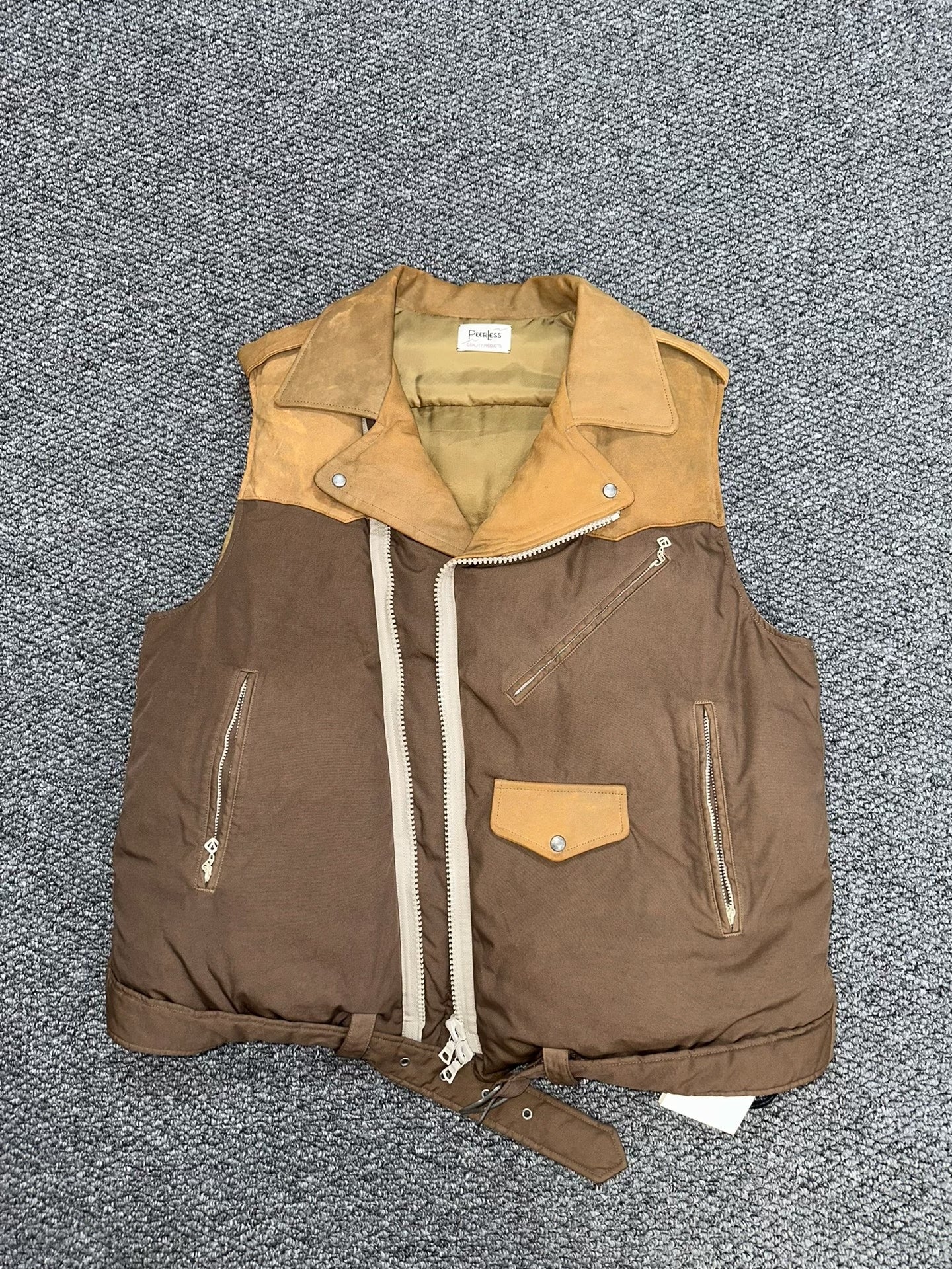 visvim Sheepskin Strabler Down Vest