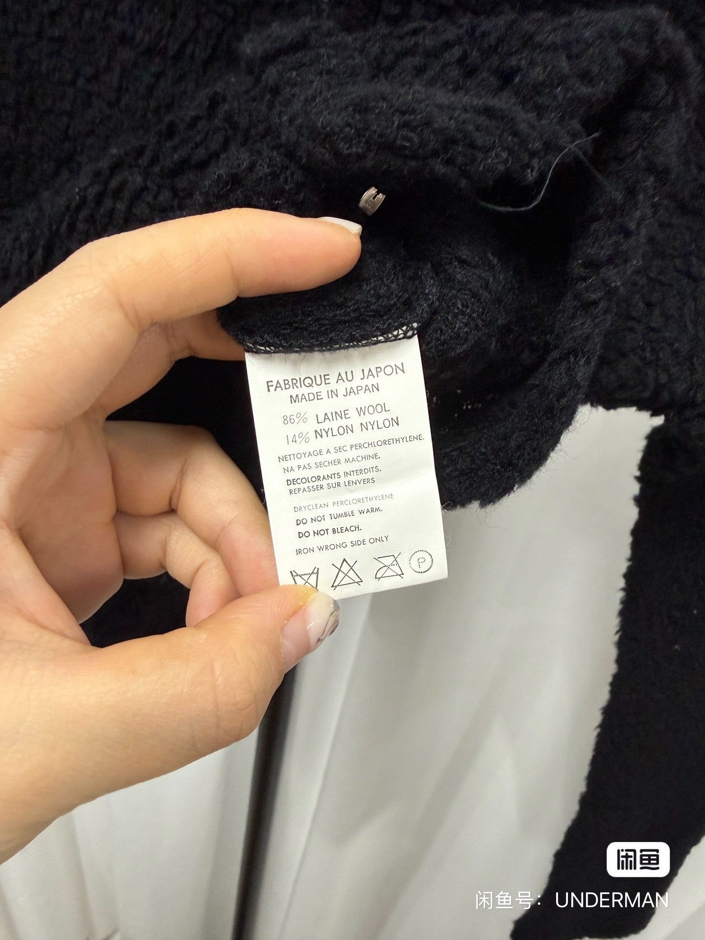 Yohji Yamamoto Y's Black Cropped Zip Jacket