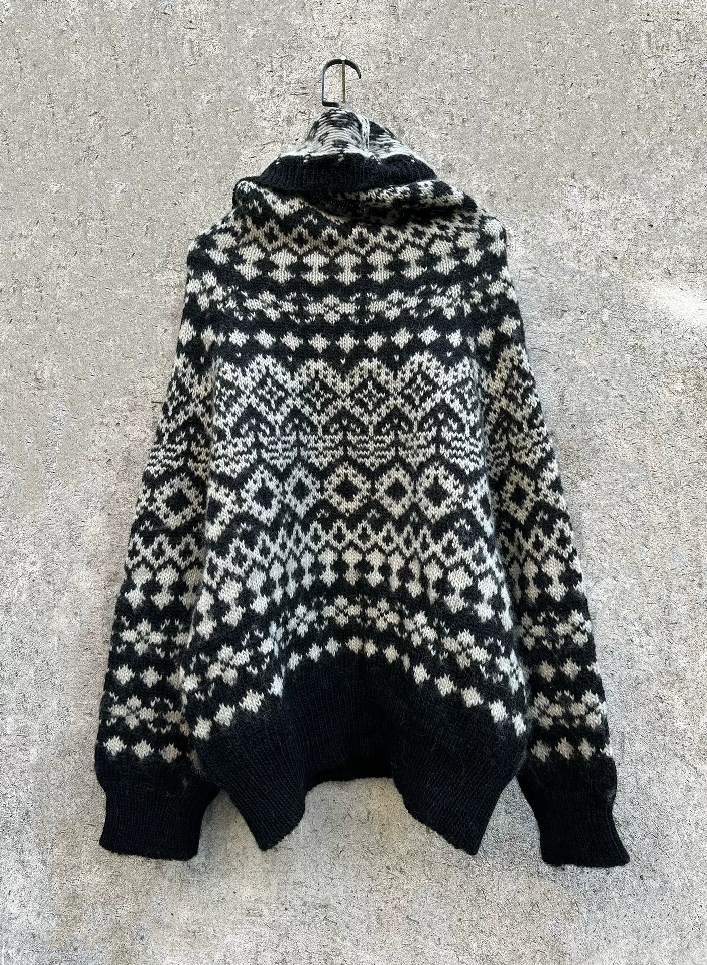 Yohji Yamamoto 11AW Geometric Sweater