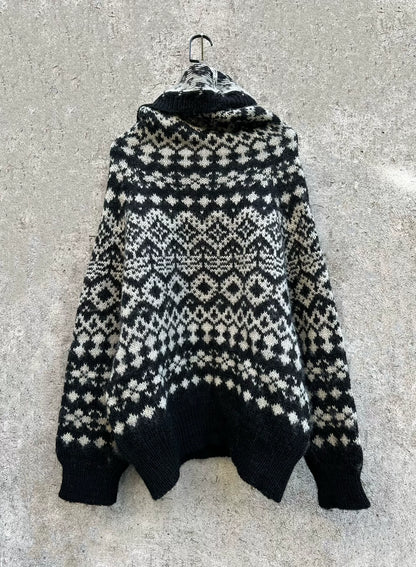 Yohji Yamamoto 11AW Geometric Sweater