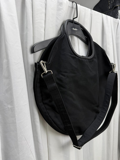 Yohji Yamamoto Noir Zip Ring Crossbody Bag