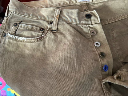 PRPS W31 P43 Denim Cargo Pants