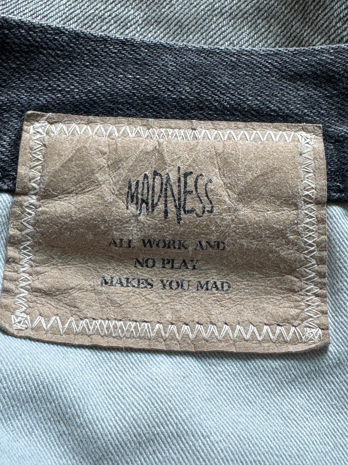 MADNESS 23AW Distressed Denim Pants
