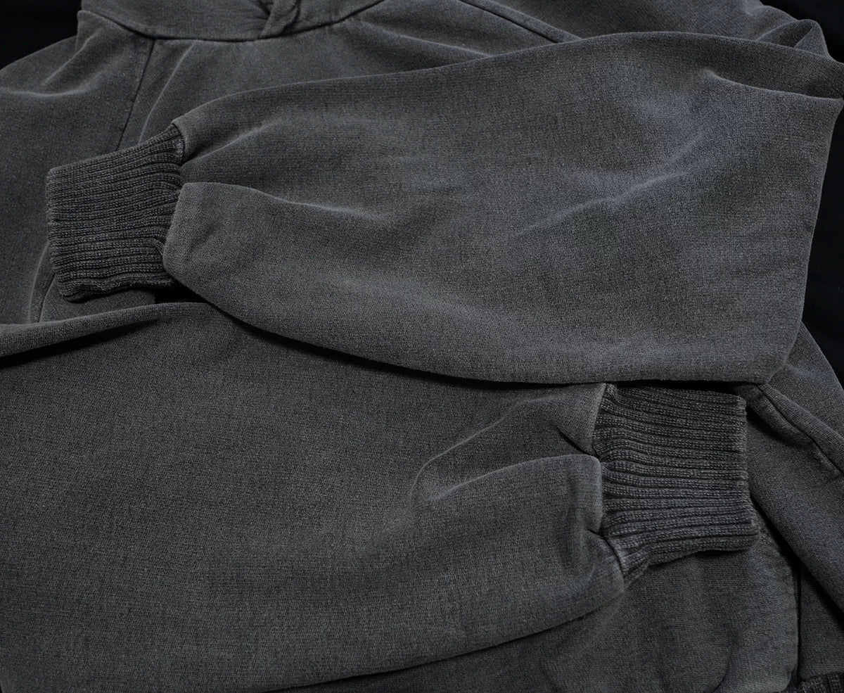 house of errors embroidered gray hoodie