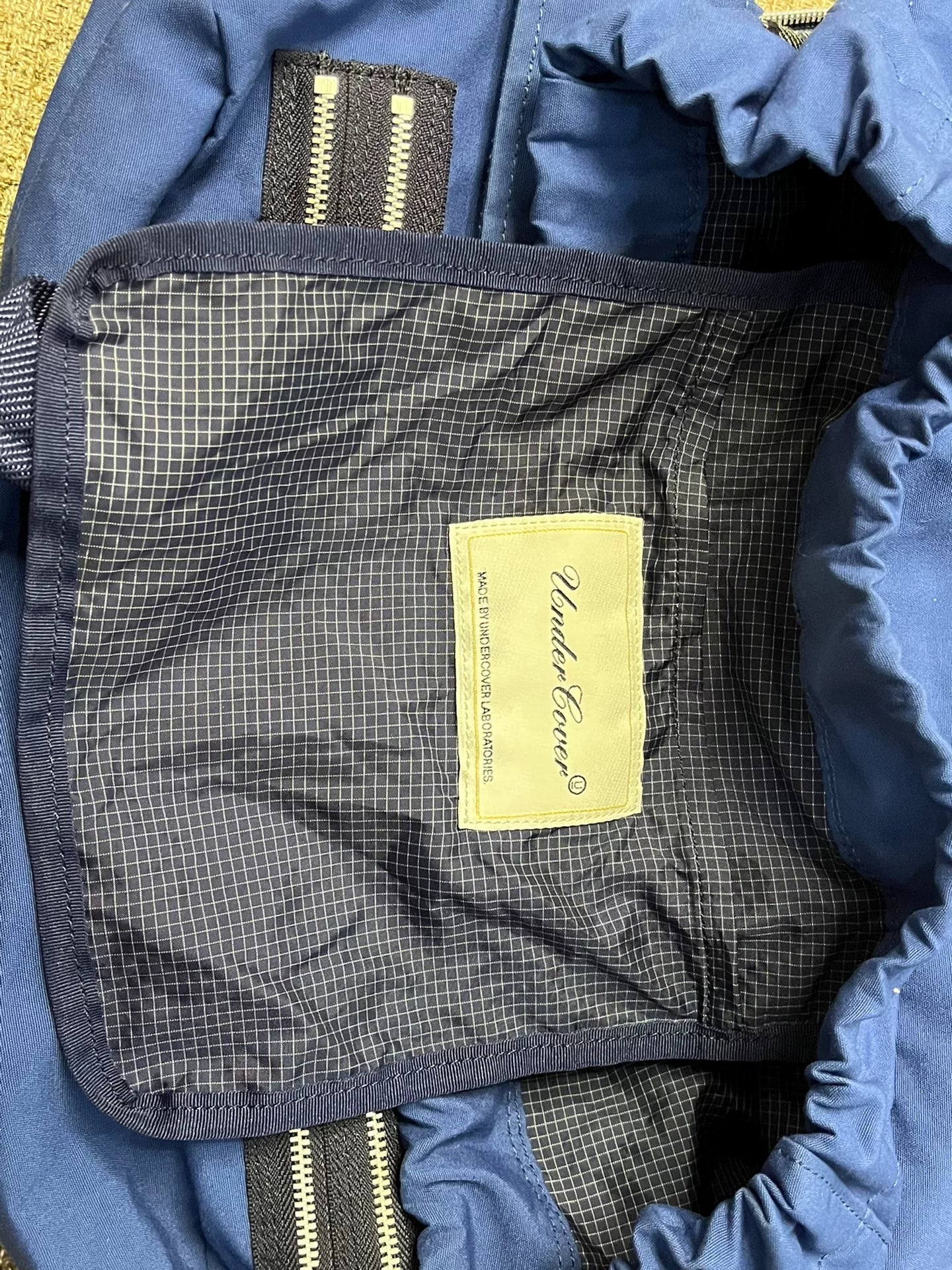Undercover ISM Blue Limited Multi-Zip Backpack