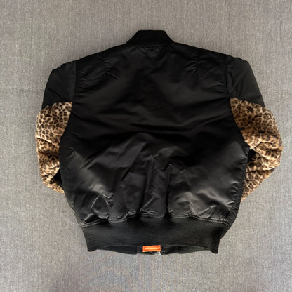 Wacko Maria Leopard Print MA1 Flight Jacket