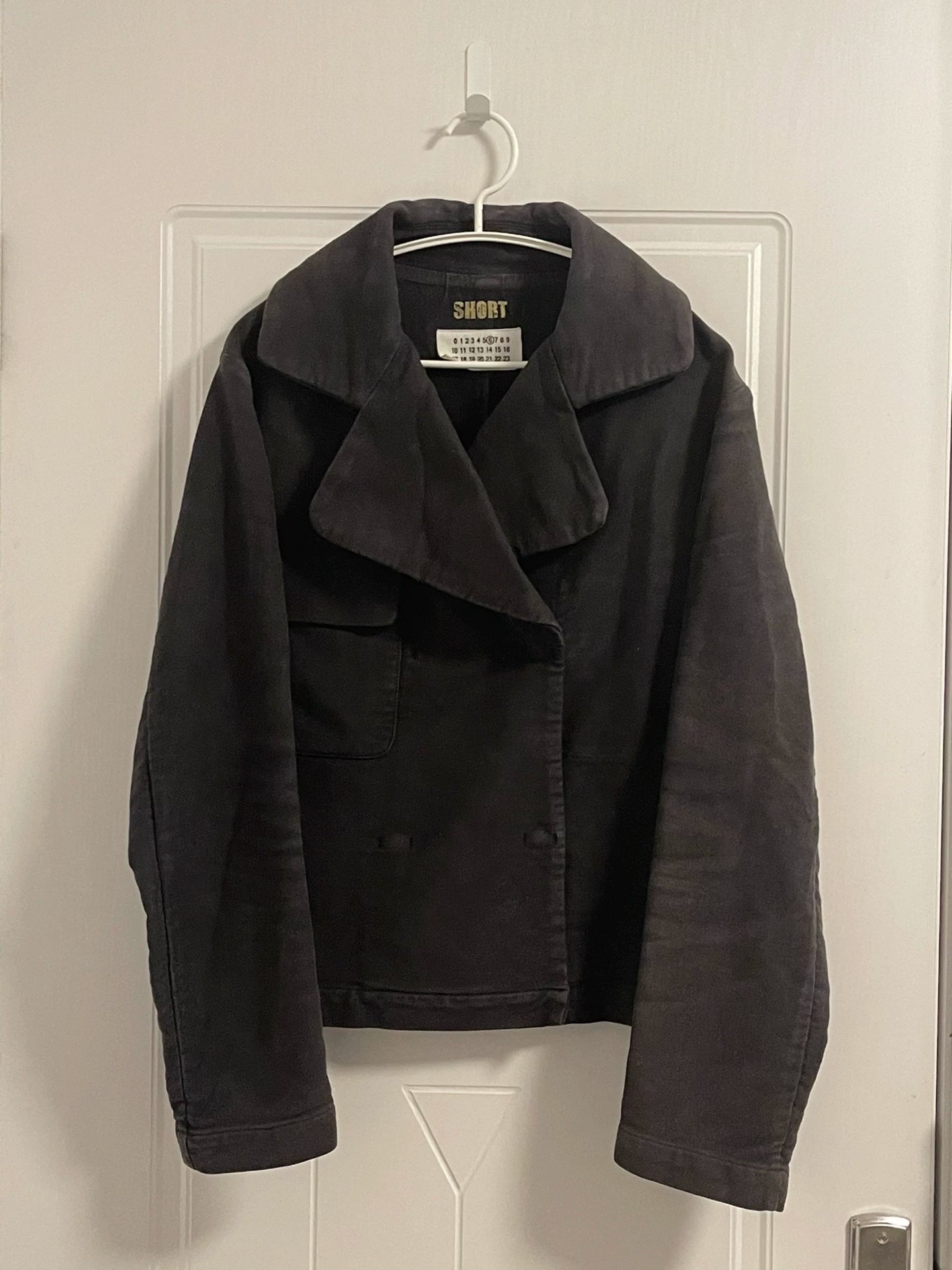 Maison Martin Margiela Navy Collar Jacket