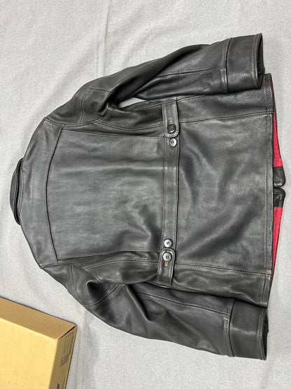 1930s Leather Rider's Jacket