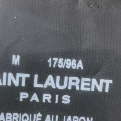 Saint Laurent Shark Embroidery Denim Jacket
