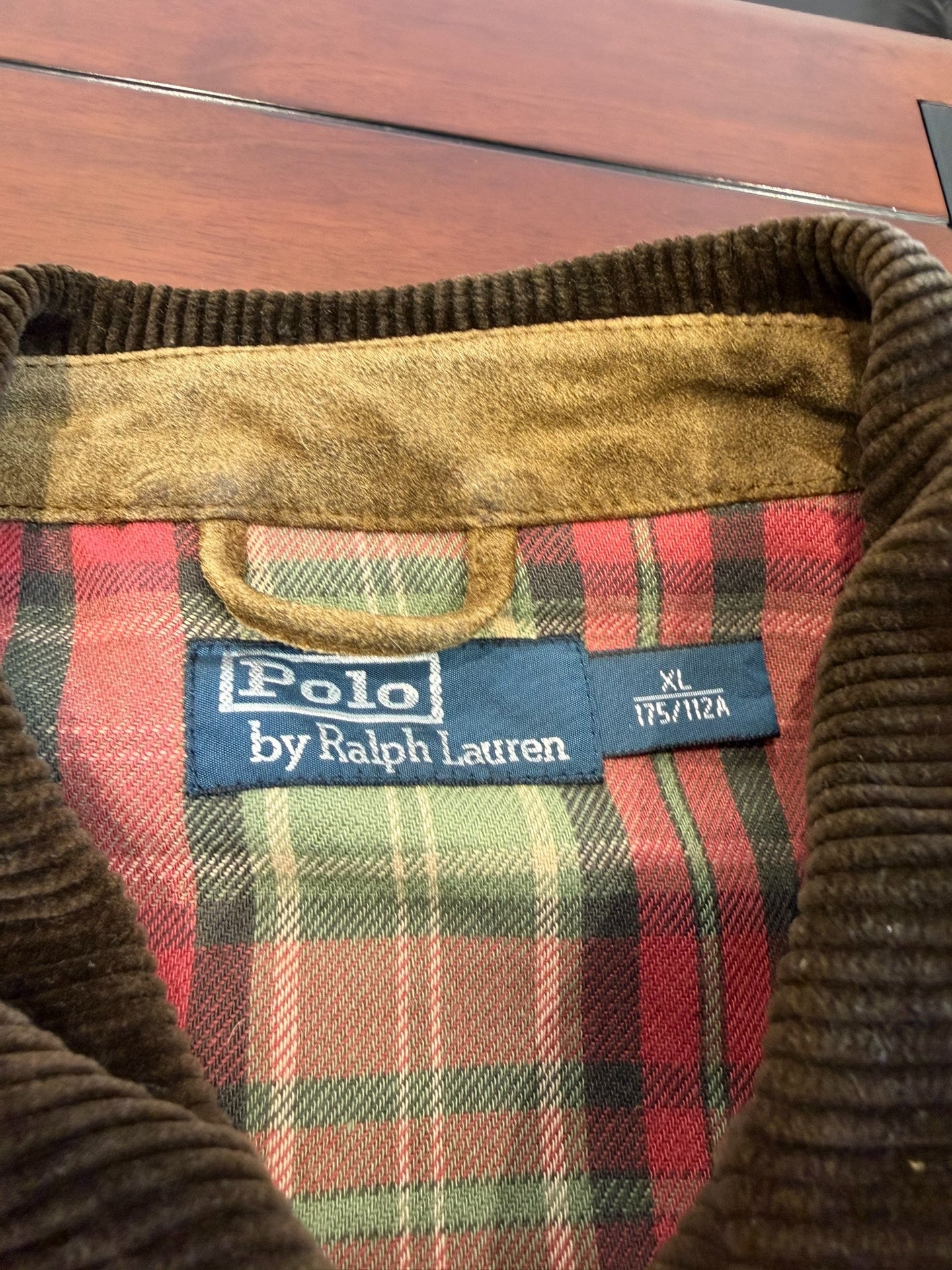 Ralph Lauren Vintage Waxed Leather Jacket