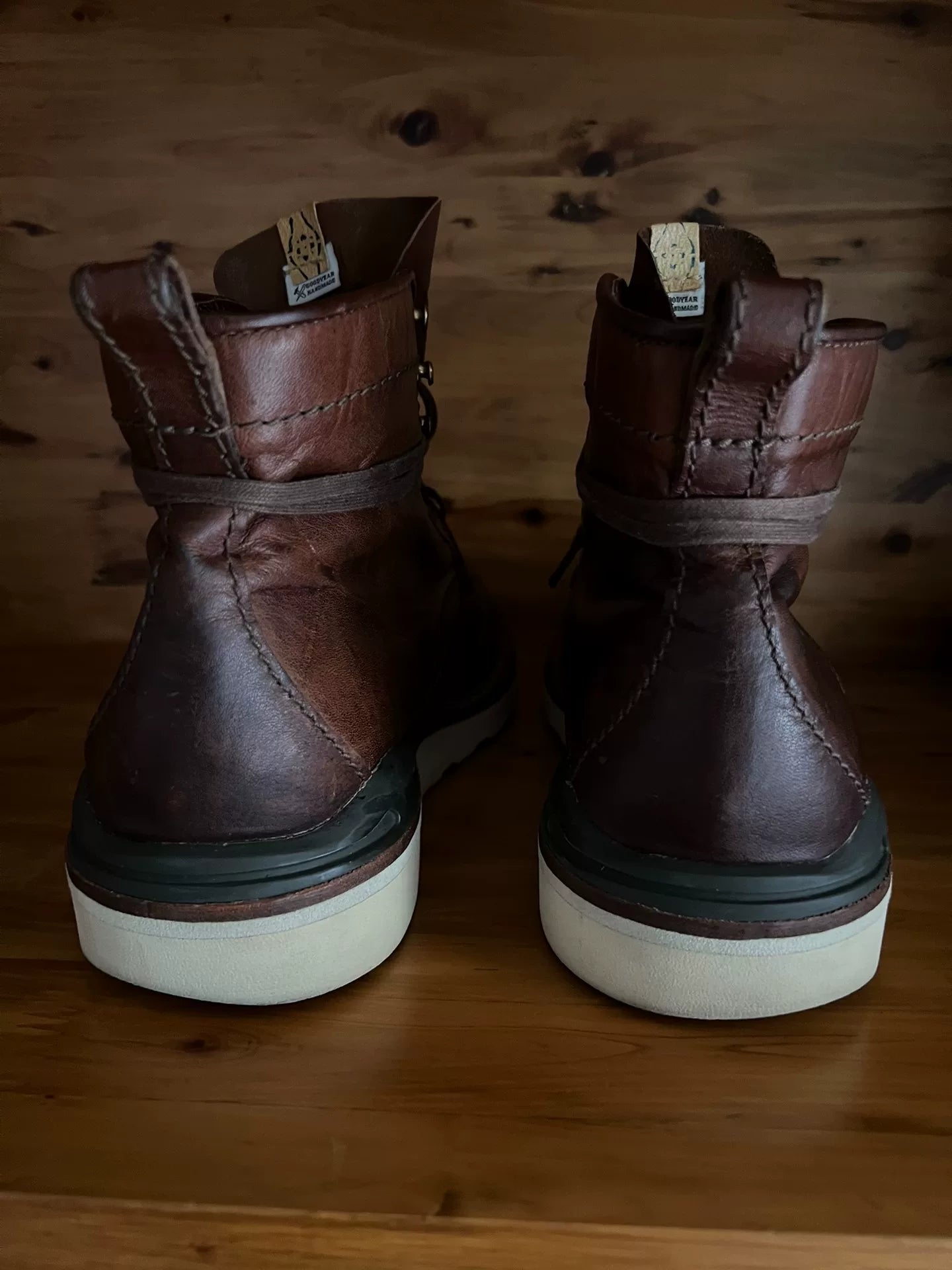 visvim armiger kngr folk kangaroo leather boots