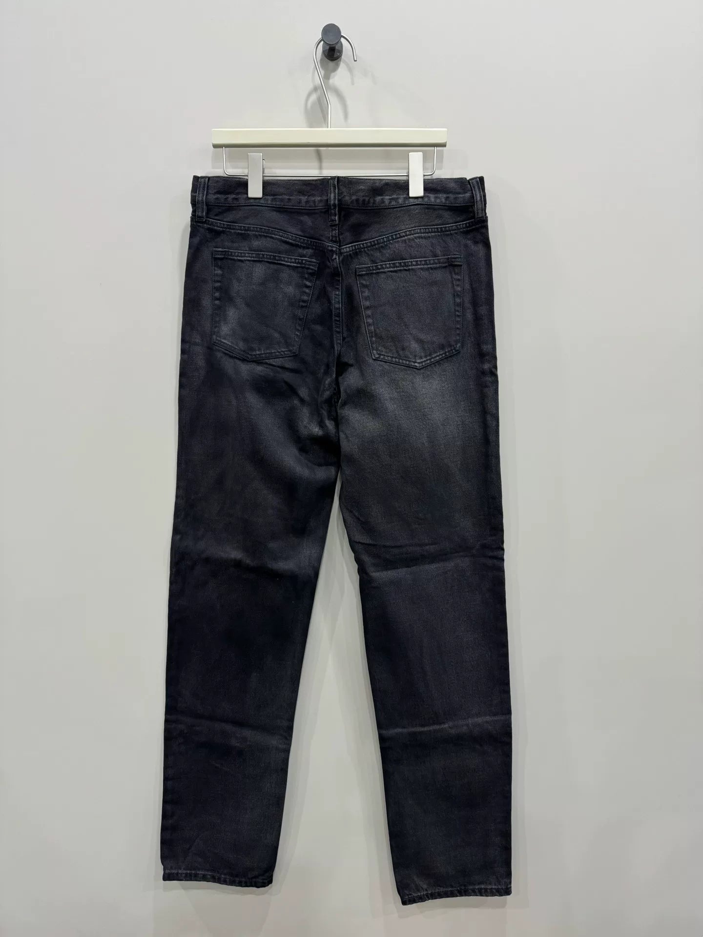 yeezy season 6 black gold denim jeans