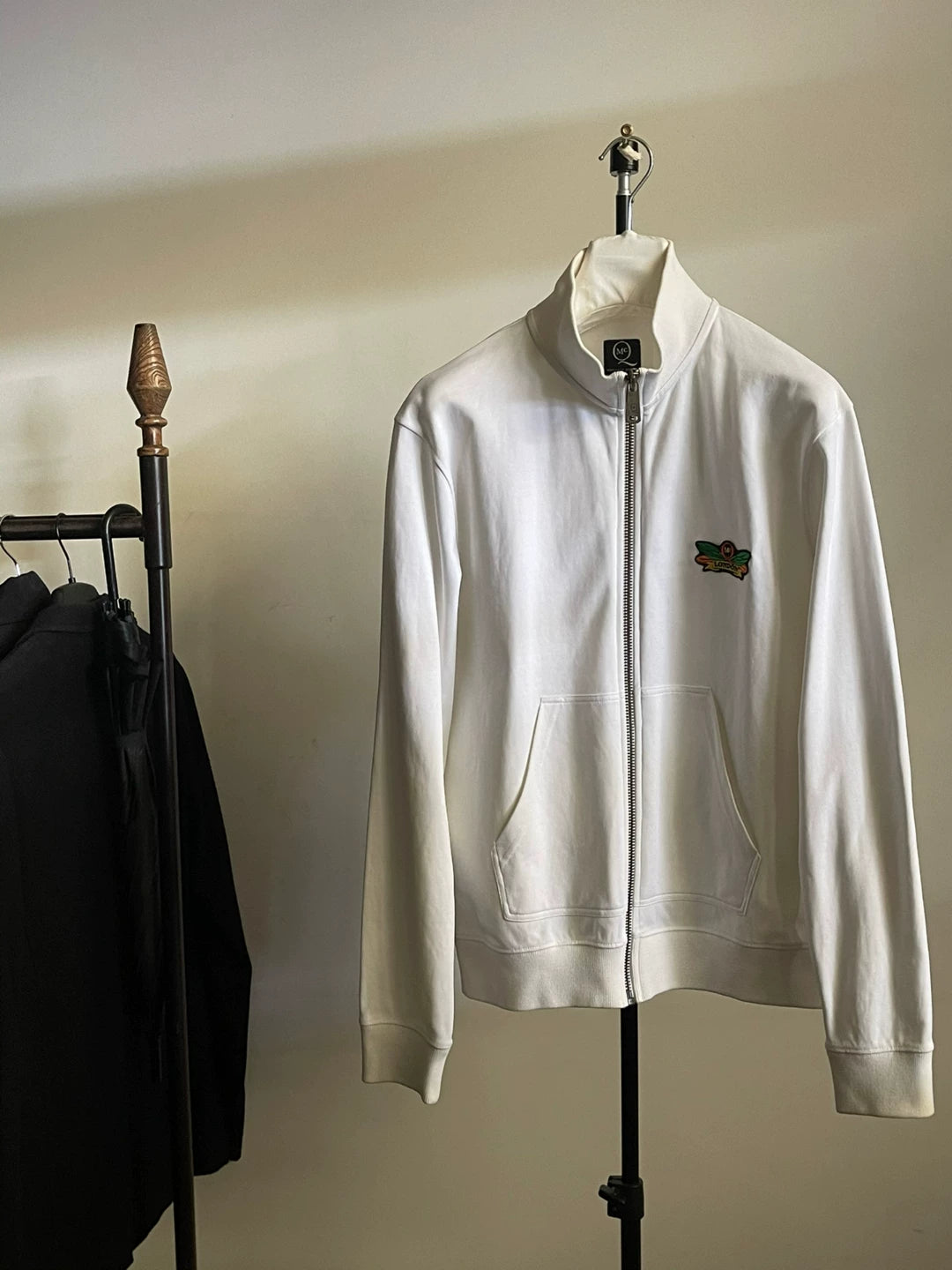Alexander McQueen White Zip Jacket