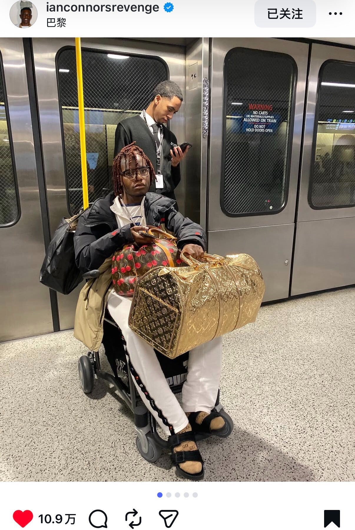 Chanel Pearl Buckle Sandals Size 42