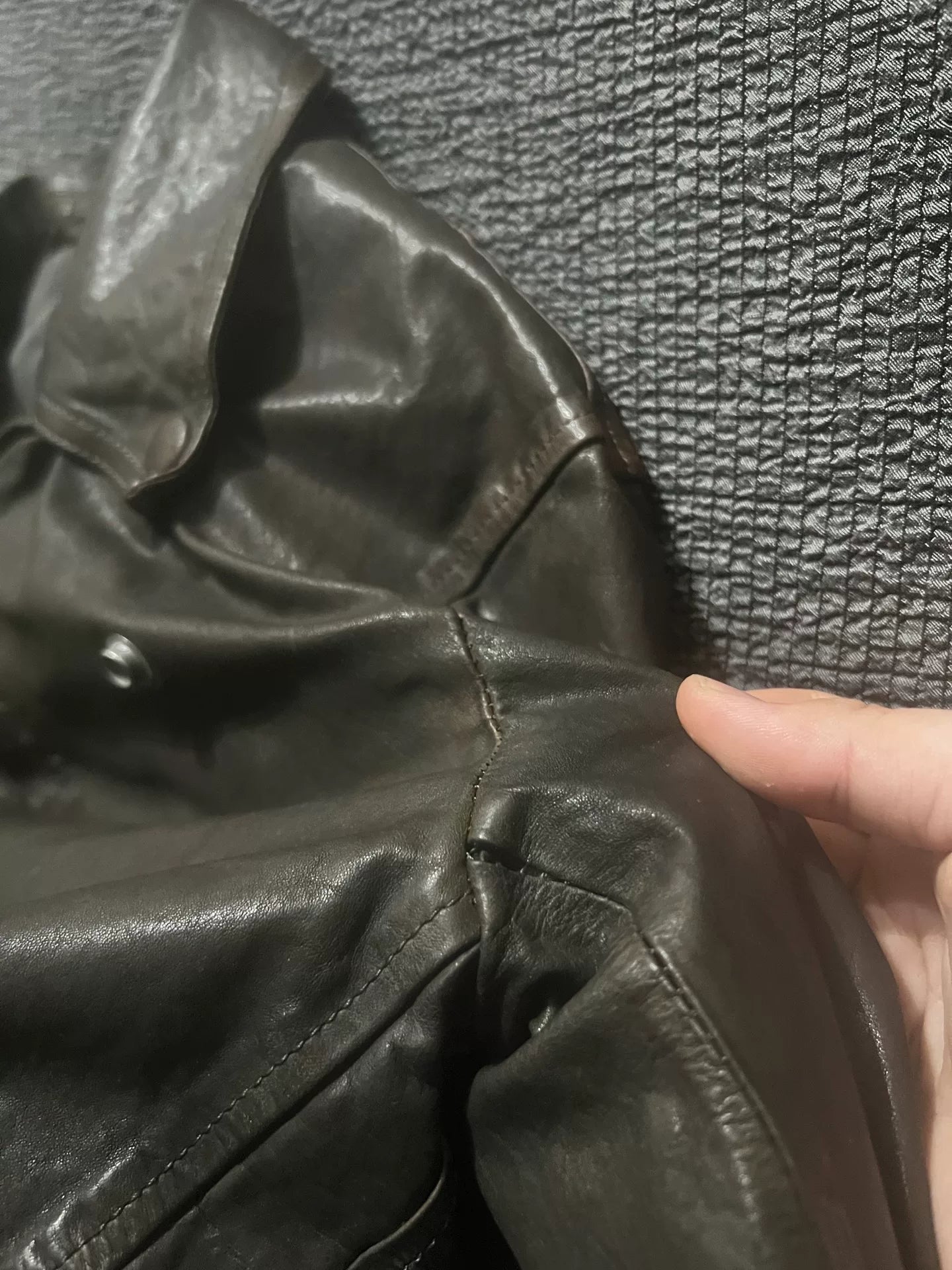 black italian leather rider jacket