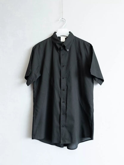 Yohji Yamamoto Black Short Sleeve Shirt
