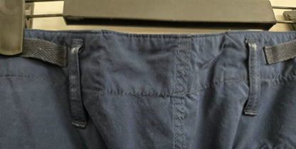 Porter Classic Indigo Nylon Cargo Pants