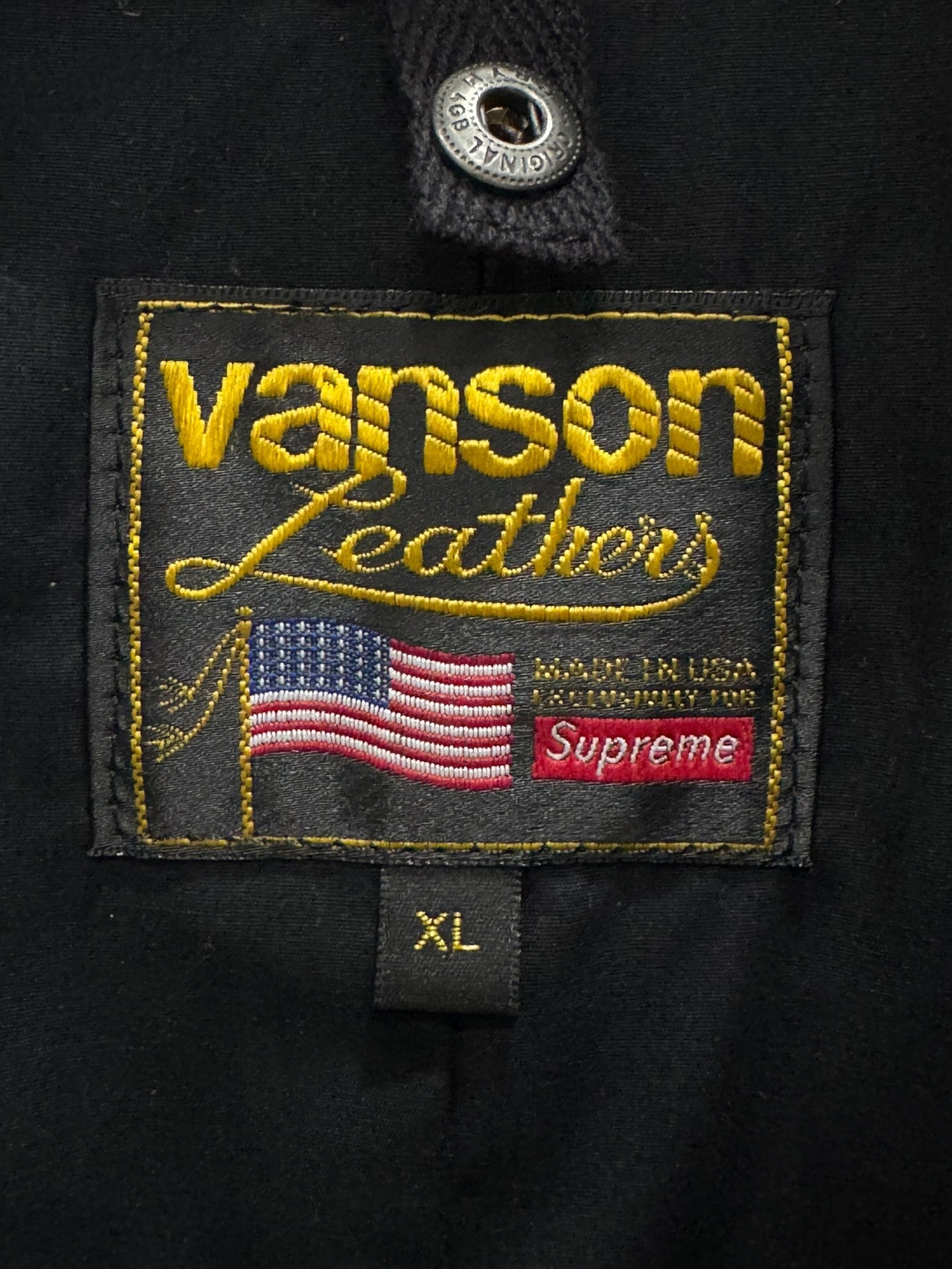Yohji Yamamoto Supreme Vanson Leather Jacket
