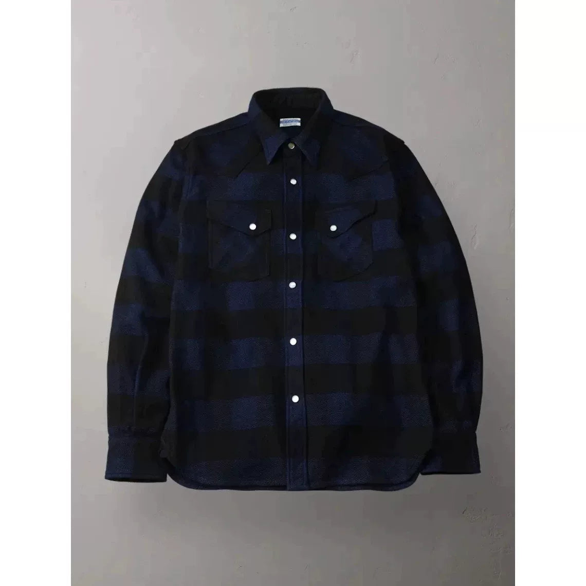 The Flat Head Limited Rope-Dyed Western Flannel Plaid Workwear Shirt