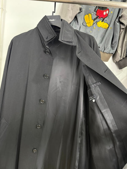 Yohji Yamamoto Wool Overcoat for Men