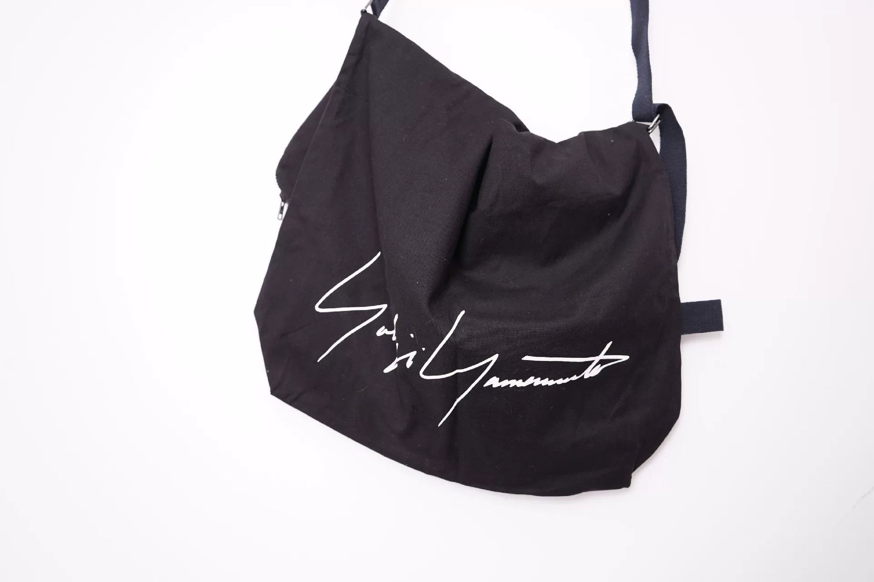 Yohji Yamamoto Signature Messenger Crossbody Bag