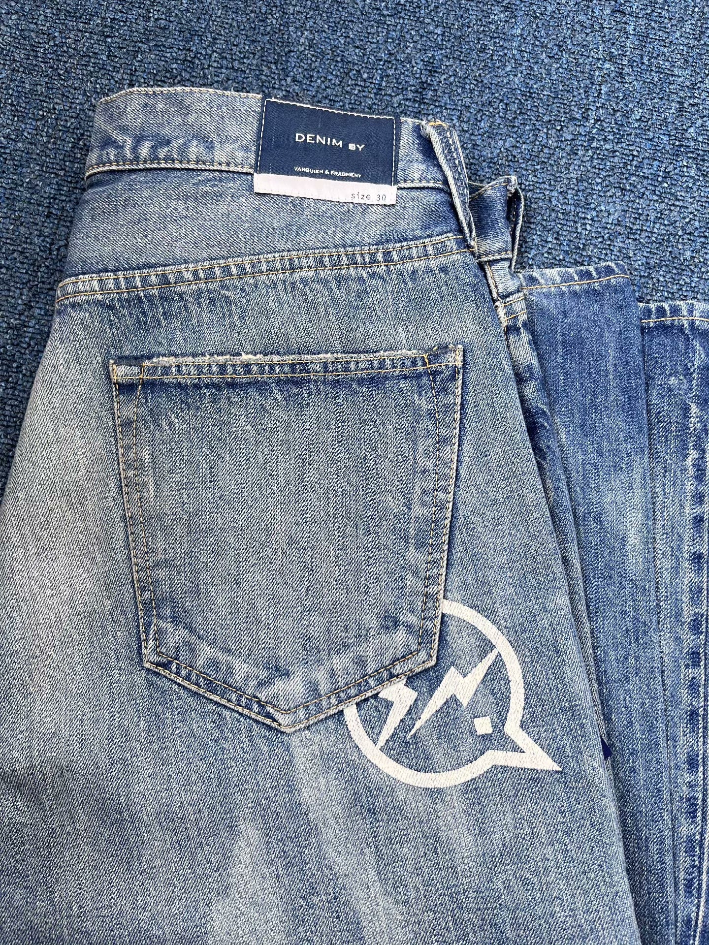 Vanquish Fragment Wide Denim Jeans