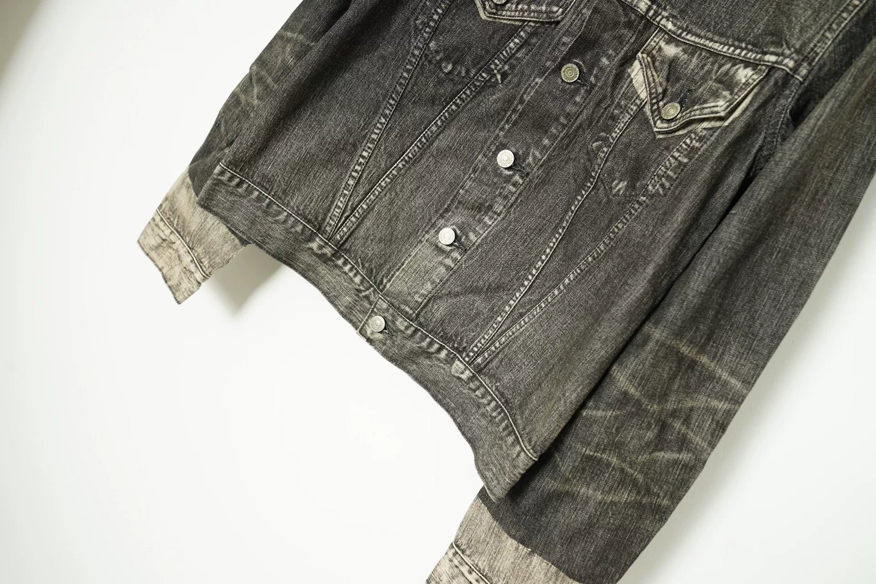 Yohji Yamamoto Y's For Men Faded Denim Jacket