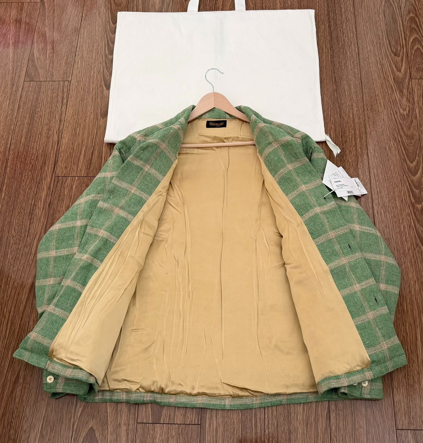 VISVIM 25SS KEESEY CHECK DOWN JKT