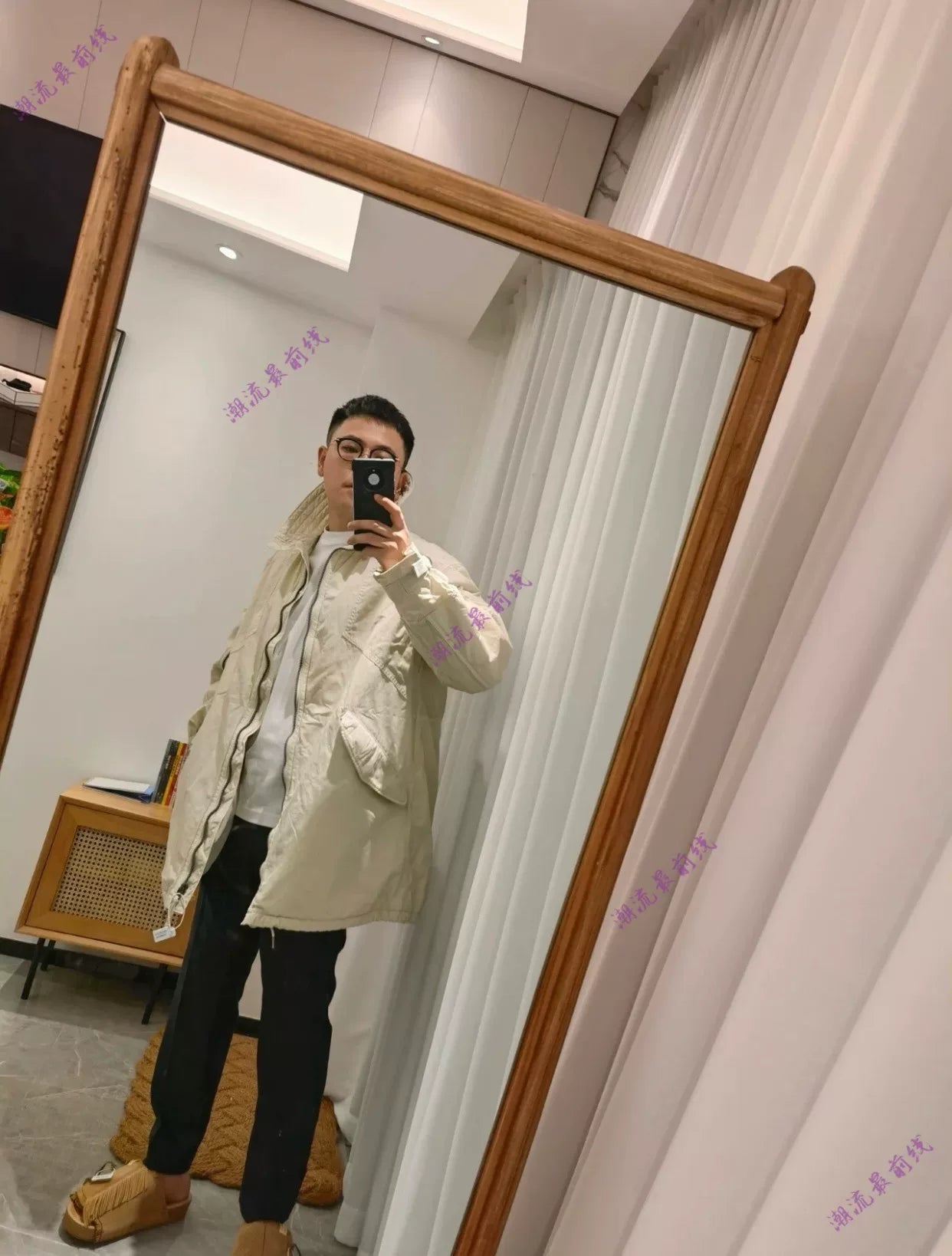 visvim 21aw s.a.r trench coat