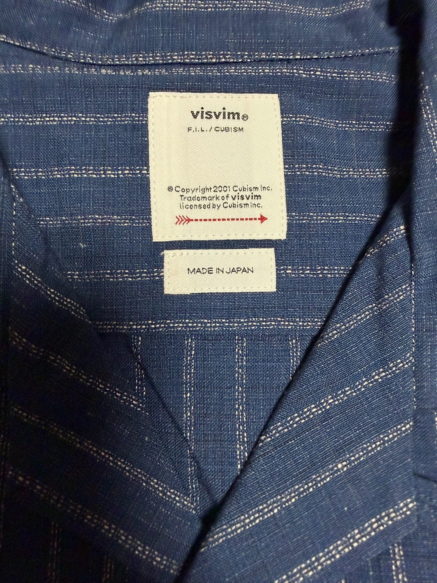 VISVIM 25AW KEESEY STRIPES SHIRT