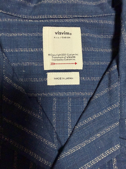 VISVIM 25AW KEESEY STRIPES SHIRT