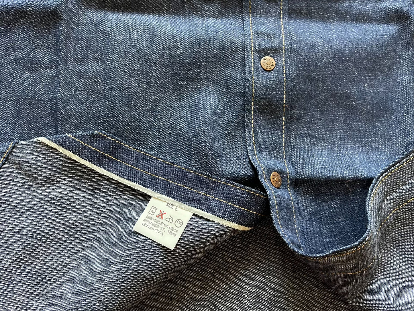 Levi's LVC Western Denim Shirt L