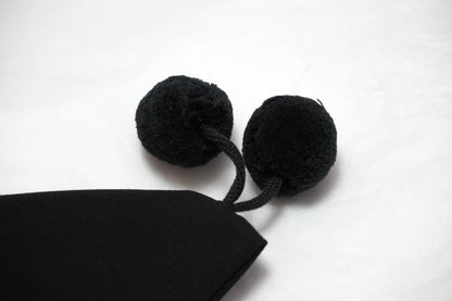 Yohji Yamamoto 1980s Pom Pom Tie