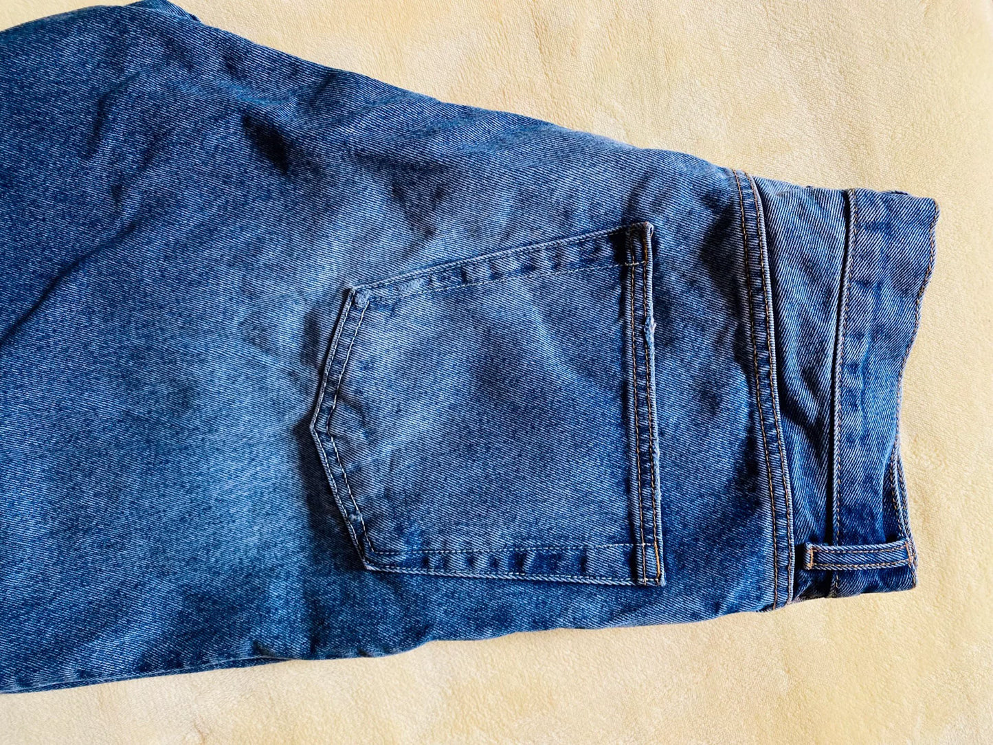 Nautica Beams Washed Embroidered Relaxed Jeans